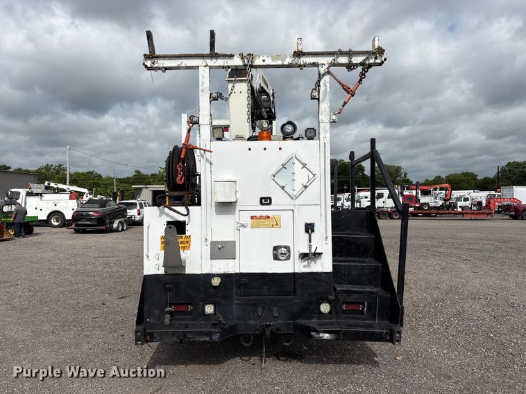 image for item EG9185 2016 Freightliner Business Class M2 Crew Cab crane truck