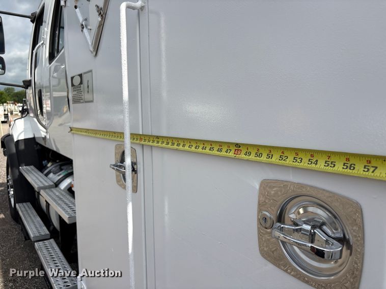image for item EG9185 2016 Freightliner Business Class M2 Crew Cab crane truck
