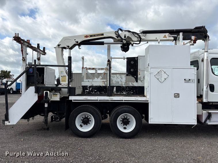image for item EG9185 2016 Freightliner Business Class M2 Crew Cab crane truck