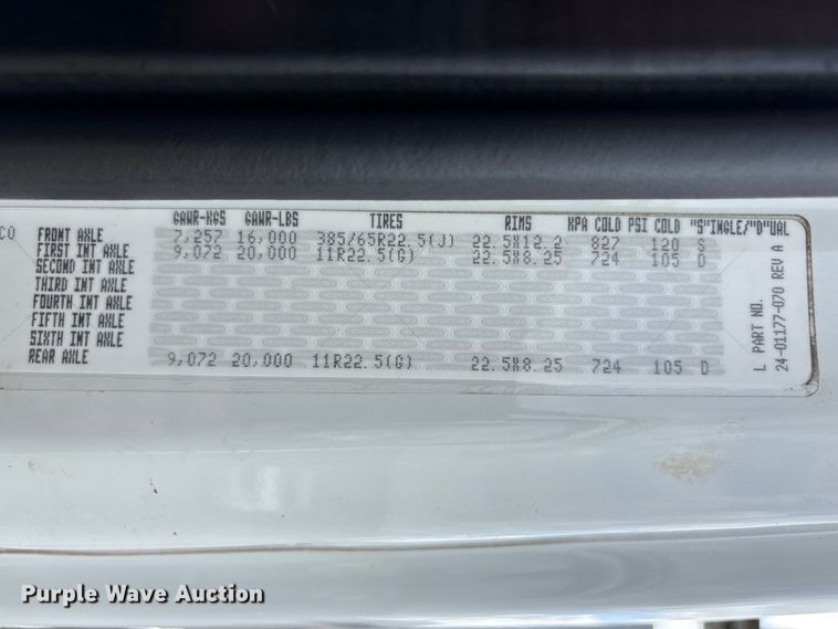 image for item EG9185 2016 Freightliner Business Class M2 Crew Cab crane truck