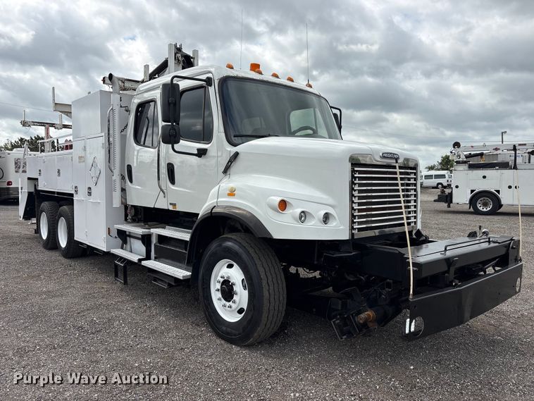 image for item EG9186 2012 Freightliner Business Class M2 Crew Cab utility / service truck
