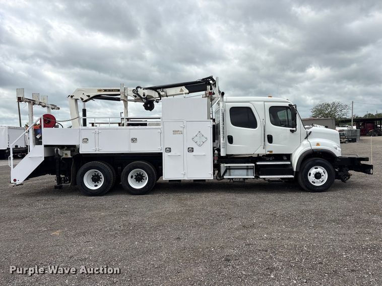 image for item EG9186 2012 Freightliner Business Class M2 Crew Cab utility / service truck