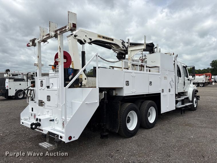 image for item EG9186 2012 Freightliner Business Class M2 Crew Cab utility / service truck