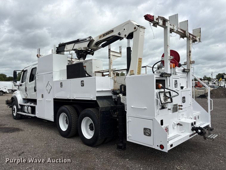 image for item EG9186 2012 Freightliner Business Class M2 Crew Cab utility / service truck