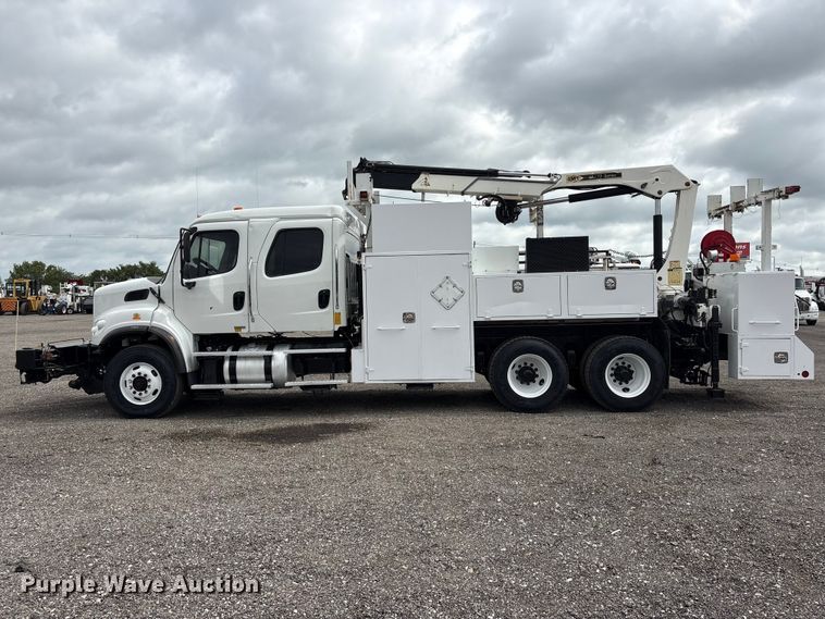 image for item EG9186 2012 Freightliner Business Class M2 Crew Cab utility / service truck