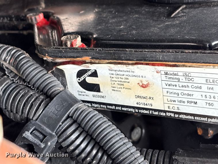image for item EG9186 2012 Freightliner Business Class M2 Crew Cab utility / service truck