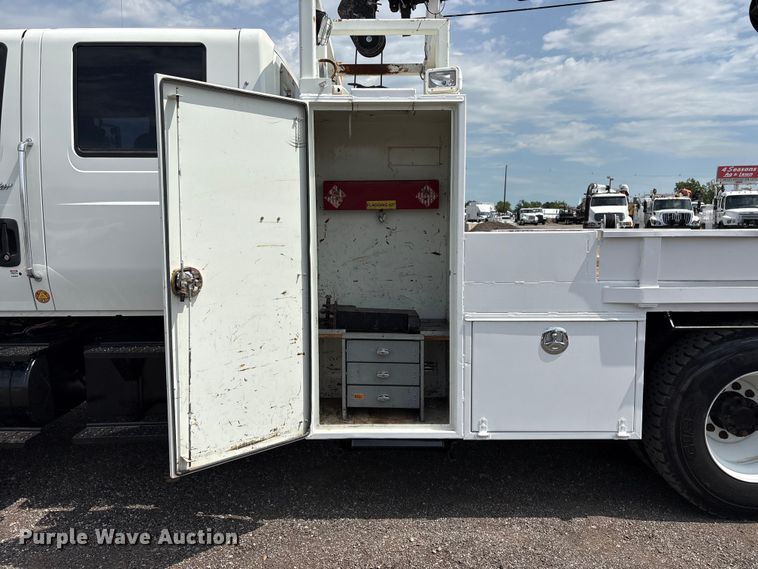 image for item EG9196 2009 International 7500 Crew Cab crane truck