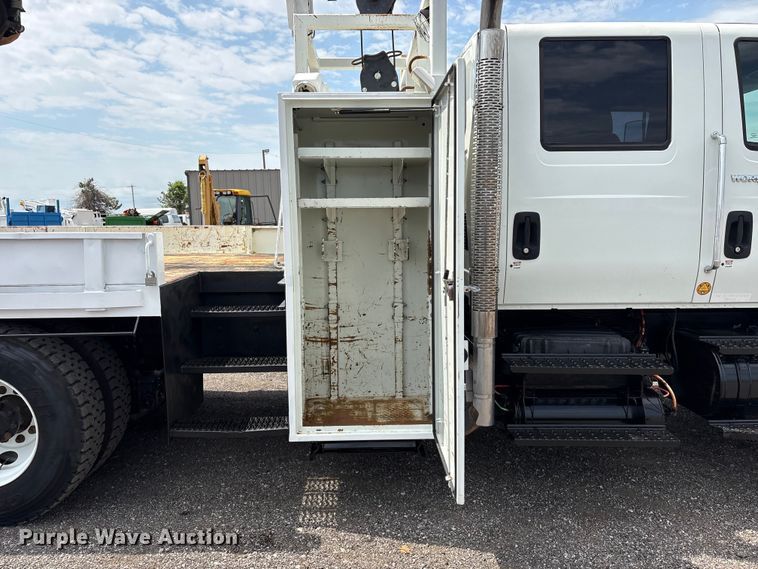 image for item EG9196 2009 International 7500 Crew Cab crane truck