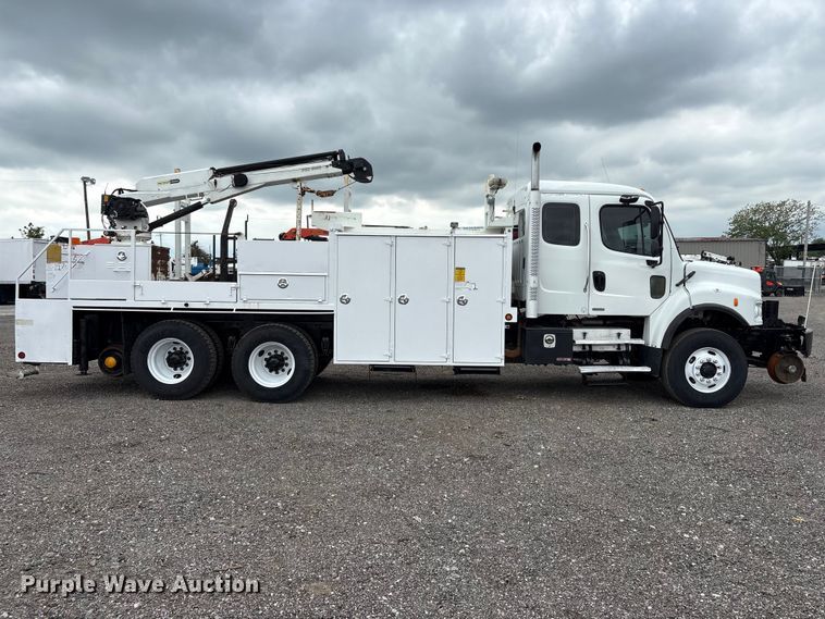 image for item EG9198 2010 Freightliner Business Class M2 Ext. Cab crane truck