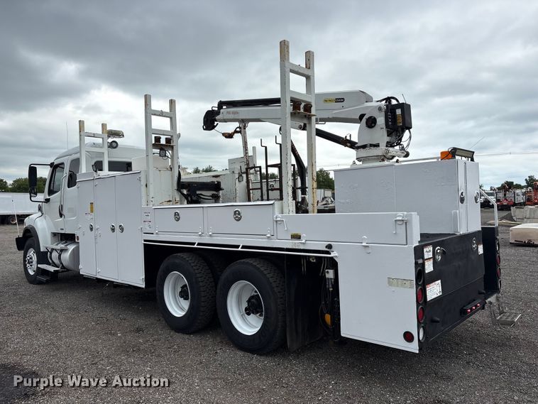 image for item EG9198 2010 Freightliner Business Class M2 Ext. Cab crane truck