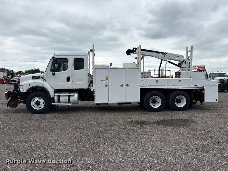 image for item EG9198 2010 Freightliner Business Class M2 Ext. Cab crane truck