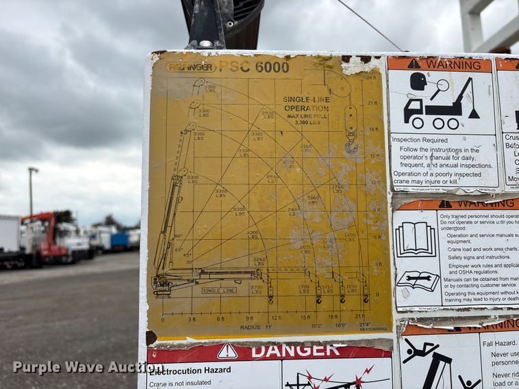 image for item EG9198 2010 Freightliner Business Class M2 Ext. Cab crane truck