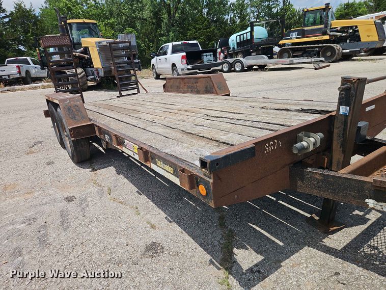 image for item EO7486 2004 Hillsboro Industries Tuffloader equipment trailer