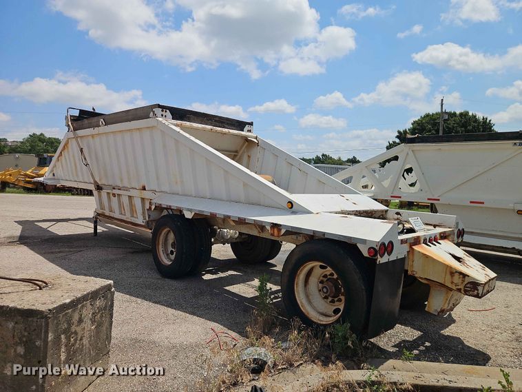 image for item EO7499 2012 Construction Trailer Specialists bottom dump trailer