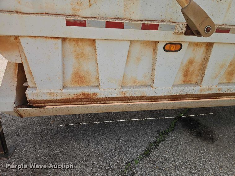 image for item EO7499 2012 Construction Trailer Specialists bottom dump trailer