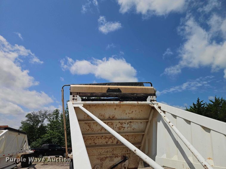 image for item EO7499 2012 Construction Trailer Specialists bottom dump trailer