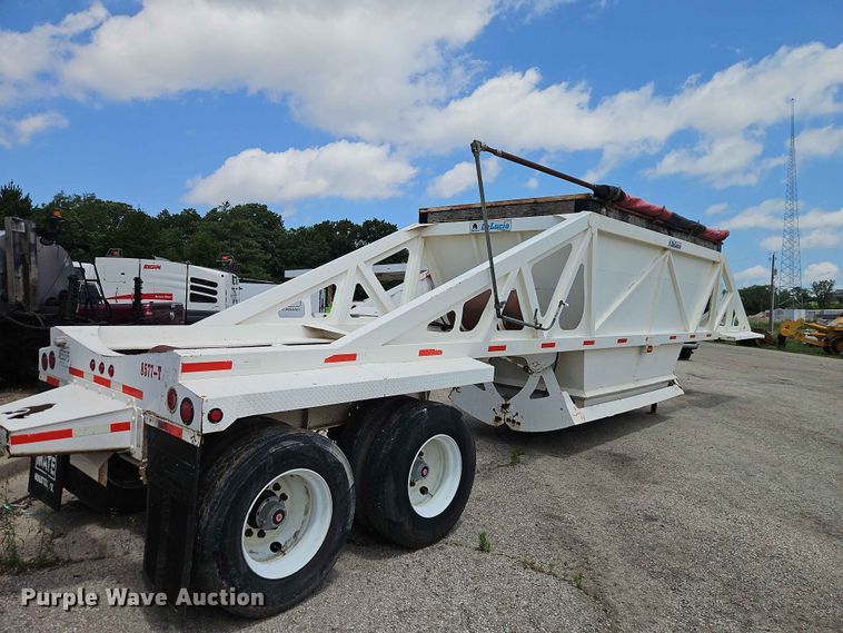 image for item EO7500 2014 DeLucio bottom dump trailer