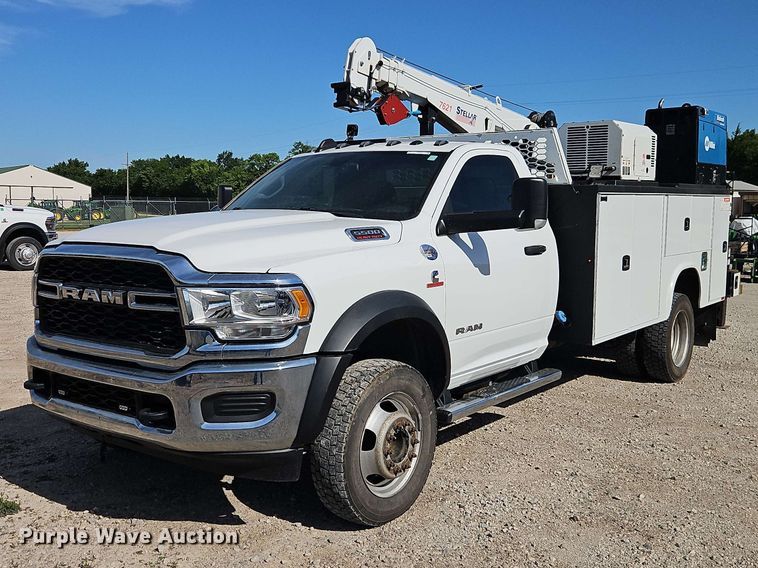 image for item EO8518 2021 RAM 5500 utility / service truck