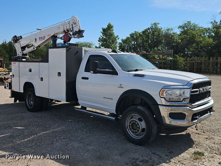 image for item EO8518 2021 RAM 5500 utility / service truck