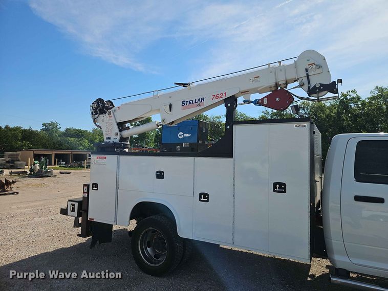 image for item EO8518 2021 RAM 5500 utility / service truck