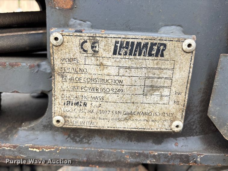 image for item ER3060 2014 Ihimer 17VX mini excavator