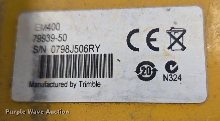image for item ET1223 (4) Tremble EM400 grade control systems 