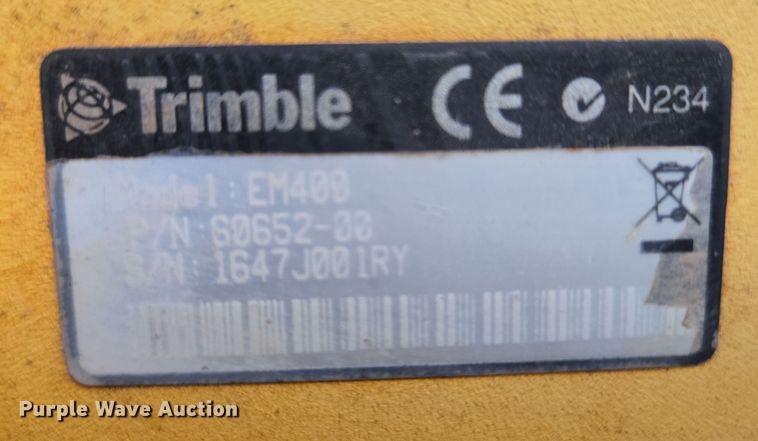 image for item ET1223 (4) Tremble EM400 grade control systems 
