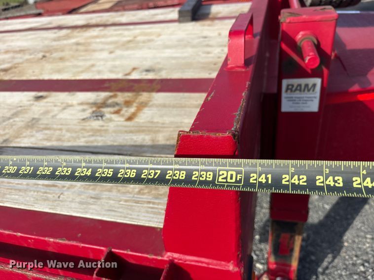 image for item ET2220 2024 Top Hat Industries PN300-25X102-30A-L equipment trailer