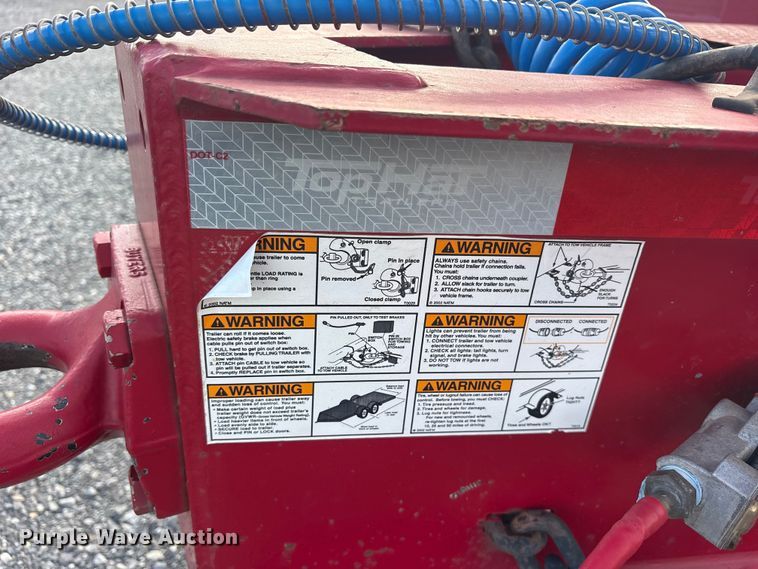 image for item ET2220 2024 Top Hat Industries PN300-25X102-30A-L equipment trailer