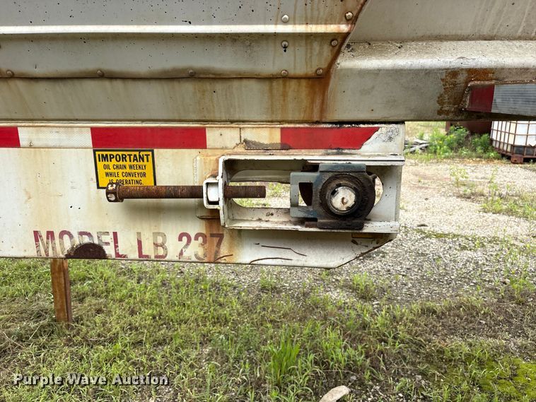 image for item ET2237 2007 Trail King LB237 live bottom trailer