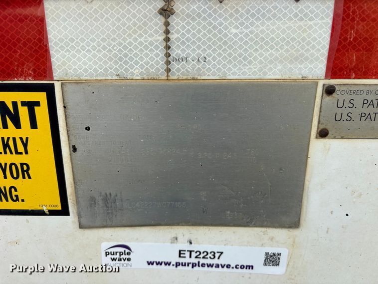 image for item ET2237 2007 Trail King LB237 live bottom trailer