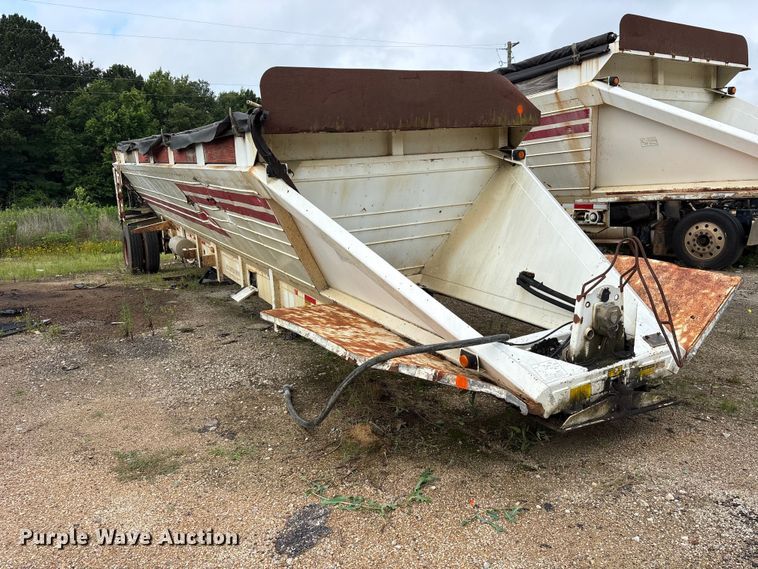 image for item ET2240 2007 Trail King LR237 live bottom trailer
