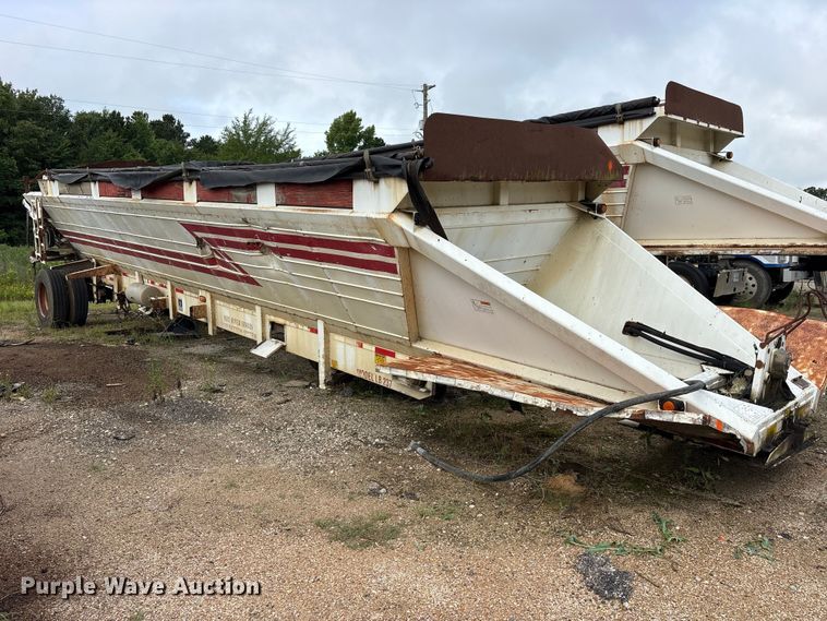 image for item ET2240 2007 Trail King LR237 live bottom trailer