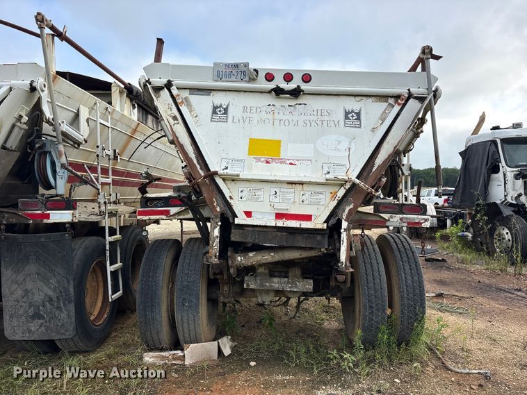 image for item ET2240 2007 Trail King LR237 live bottom trailer
