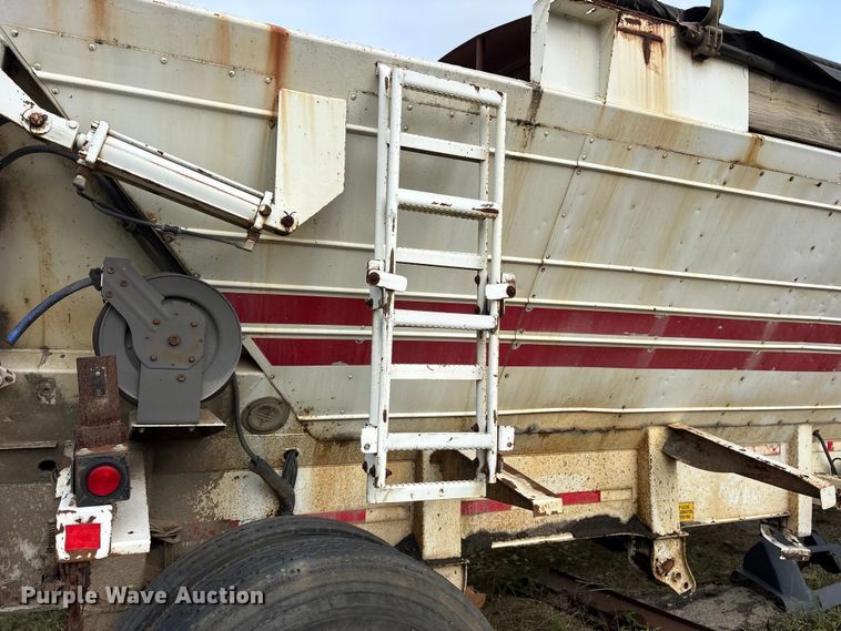 image for item ET2240 2007 Trail King LR237 live bottom trailer