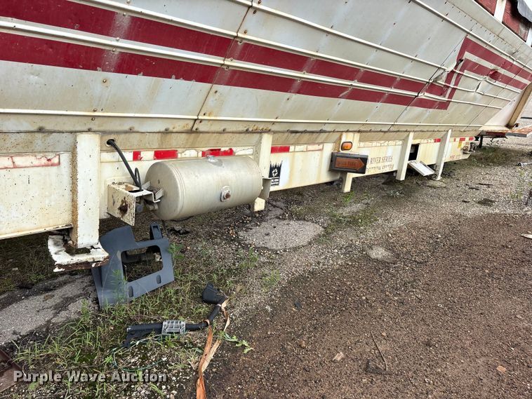 image for item ET2240 2007 Trail King LR237 live bottom trailer