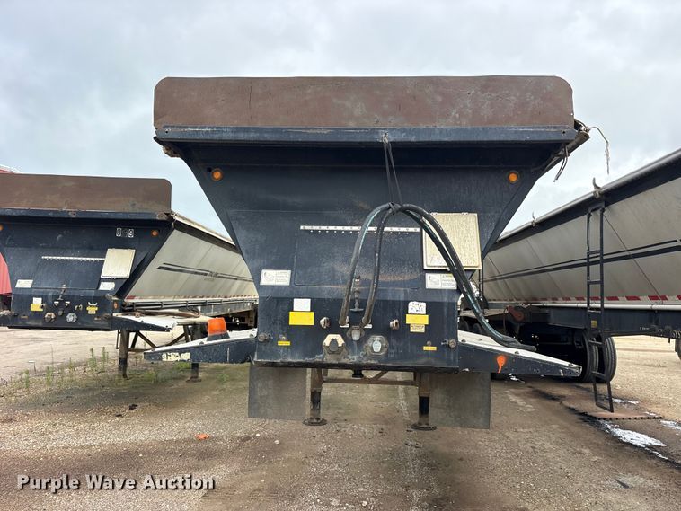 image for item ET2241 2008 Trail King OLB236 live bottom trailer