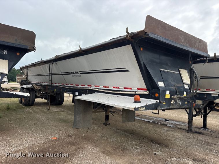image for item ET2241 2008 Trail King OLB236 live bottom trailer