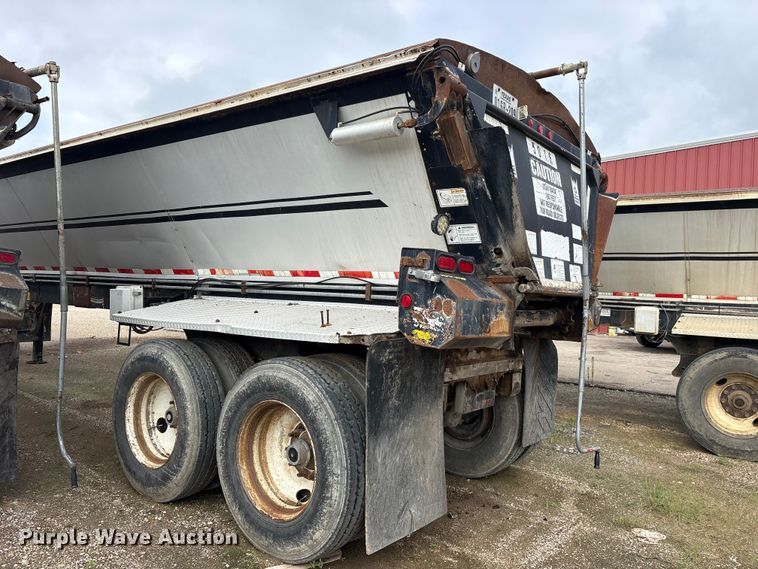 image for item ET2241 2008 Trail King OLB236 live bottom trailer