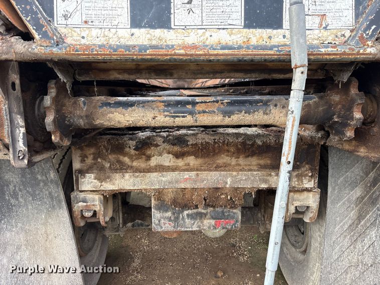 image for item ET2241 2008 Trail King OLB236 live bottom trailer