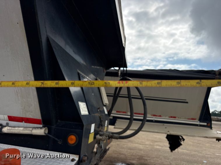 image for item ET2241 2008 Trail King OLB236 live bottom trailer