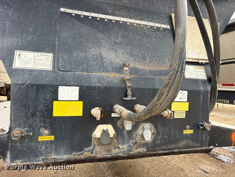 image for item ET2241 2008 Trail King OLB236 live bottom trailer