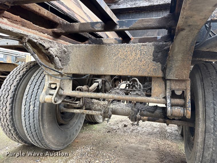 image for item ET2241 2008 Trail King OLB236 live bottom trailer