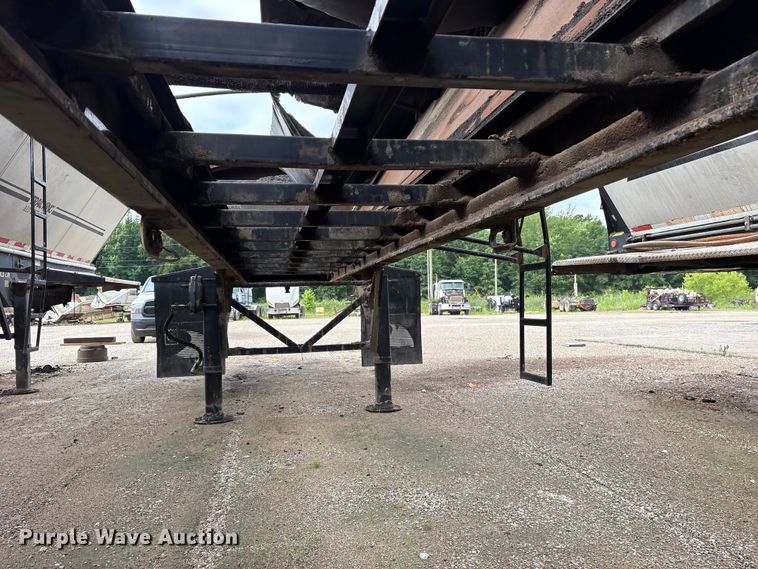 image for item ET2241 2008 Trail King OLB236 live bottom trailer