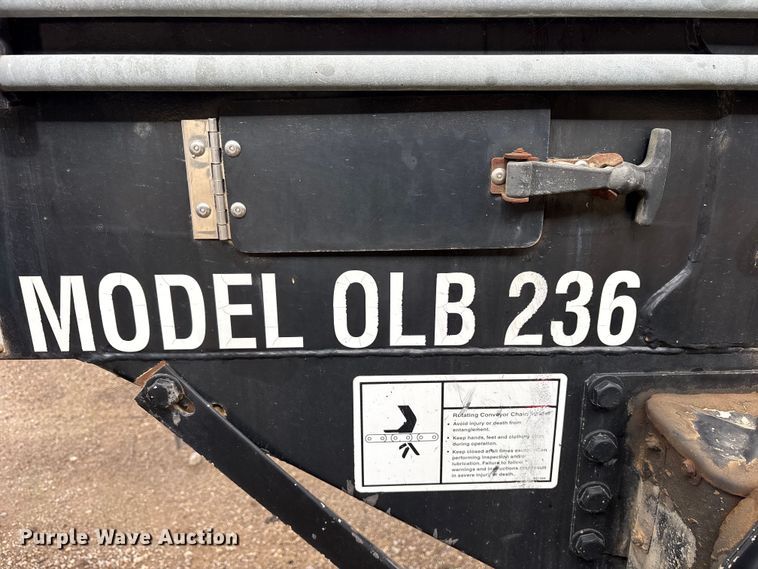 image for item ET2241 2008 Trail King OLB236 live bottom trailer