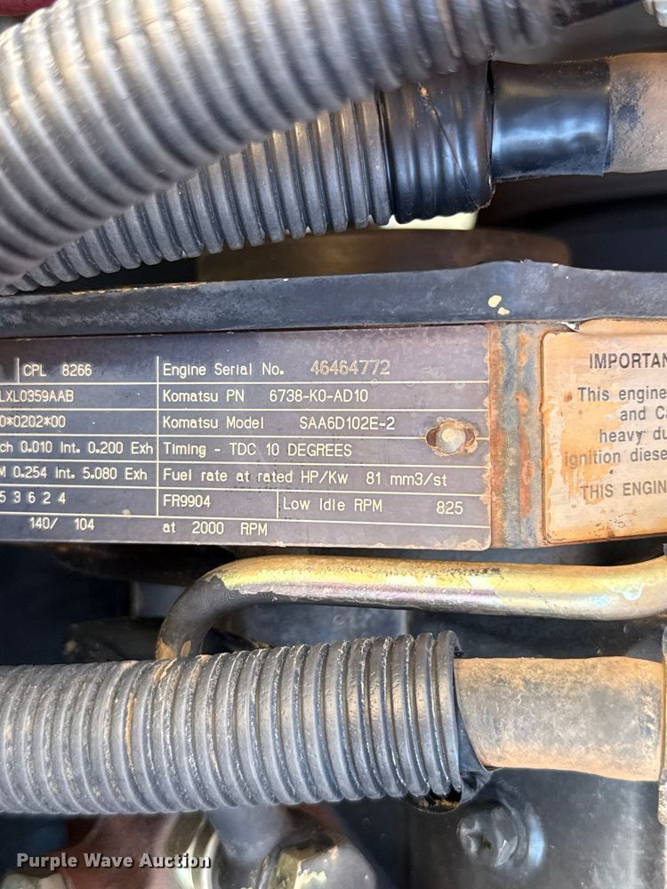image for item ET6317 2005 Komatsu WA250PT-5L wheel loader
