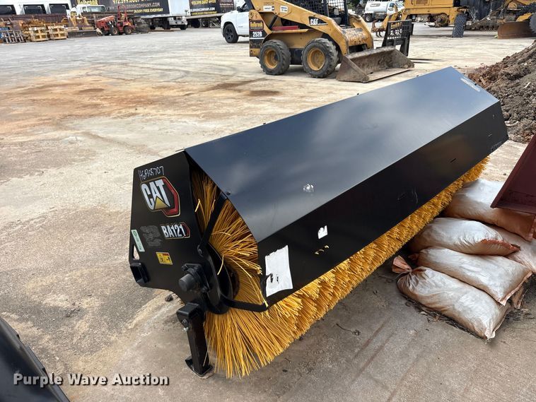 image for item EU5694 2025 Caterpillar BA121 skid steer broom