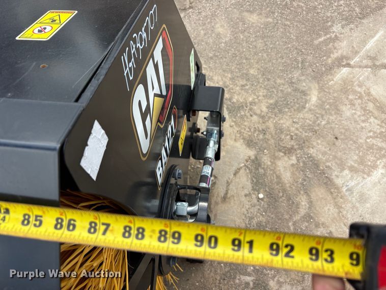 image for item EU5694 2025 Caterpillar BA121 skid steer broom