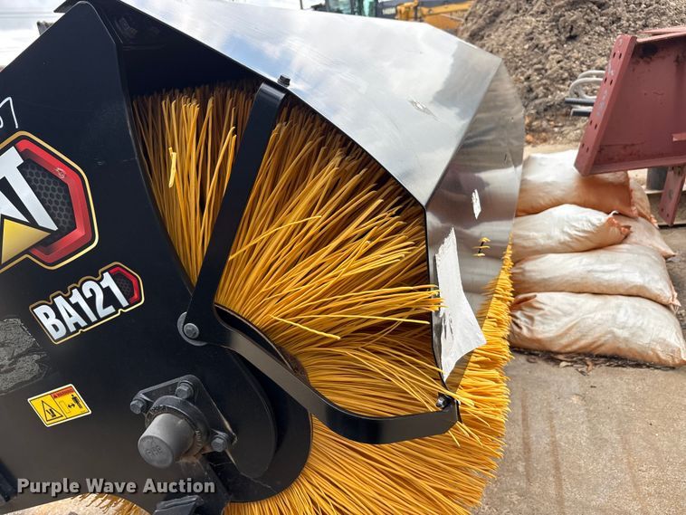 image for item EU5694 2025 Caterpillar BA121 skid steer broom