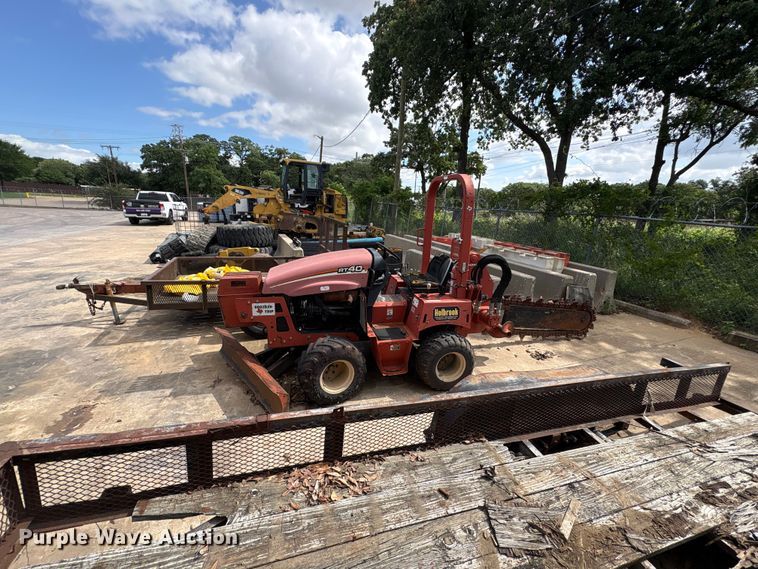 image for item EU5697 2008 Ditch Witch RT40 trencher